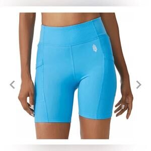 FP Movement by Free People Instant Replay Shorts Varsity Blue Large